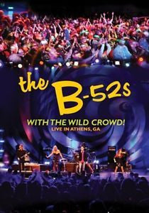 B-52S WITH THE WILD CROWD!-LIVE IN ATHENS, GA DVD VG+