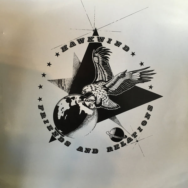 HAWKWIND-FRIENDS & RELATIONS LP VG COVER VG