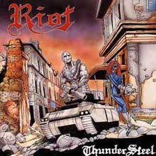 RIOT-THUNDERSTEEL LP VG+ COVER VG+