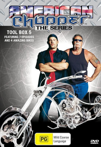 AMERICAN CHOPPER TOOL BOX 5-3DVD SET M