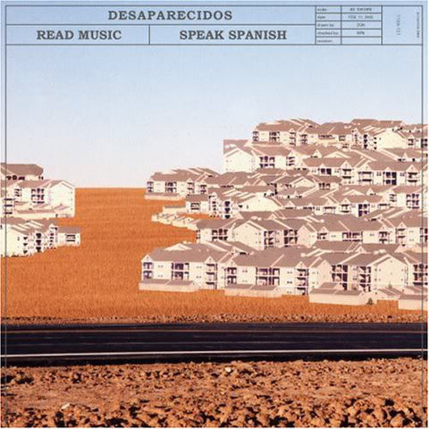 DESAPARECIDOS-READ MUSIC/SPEAK SPANISH LP+7"  VG+ COVER VG+