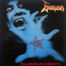 VENOM-FROM HELL TO THE UNKNOWN 2LP VG+ COVER VG
