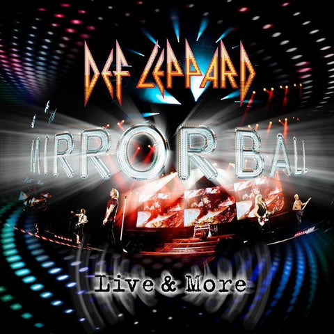 DEF LEPPARD-MIRROR BALL LIVE & MORE  2CD+DVD *NEW*