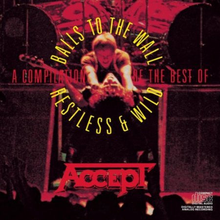 ACCEPT-RESTLESS & WILD/ BALLS TO THE WALL CD VG