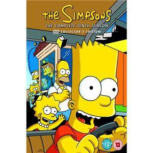 THE SIMPSONS SEASON 10 4DVD VG