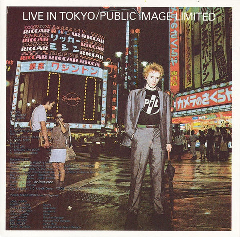 PUBLIC IMAGE LIMITED-LIVE IN TOKYO CD VG+
