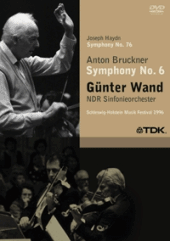 BRUCKNER ANTON-SYMPHONY NO 6 GUNTER WAND DVD *NEW*