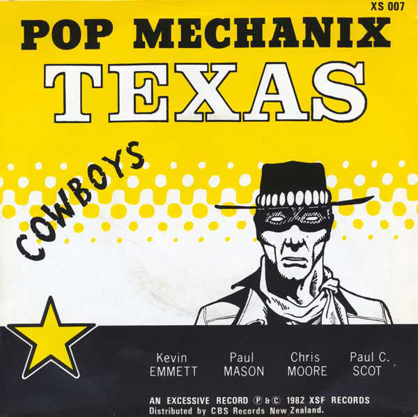 POP MECHANIX-TEXAS 7 INCH VG COVER VG+