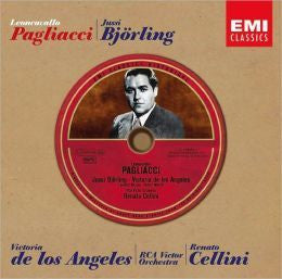 LEONCAVALLO-PAGLIACCI JUSSI BJORLING CD VG+