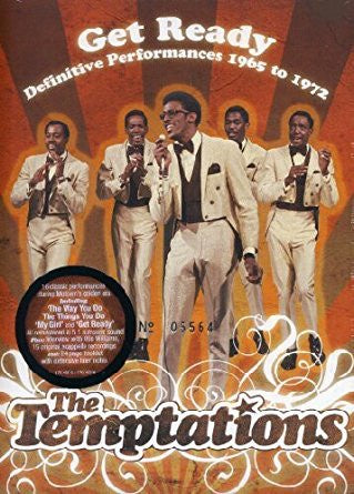 TEMPTATIONS THE-GET READY: DEFINITIVE PERFORMANCES 1965-1972 DVD VG+