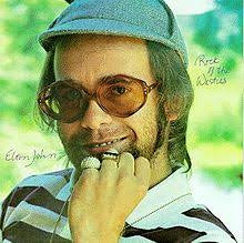 JOHN ELTON-ROCK OF THE WESTIES LP VG COVER VG+