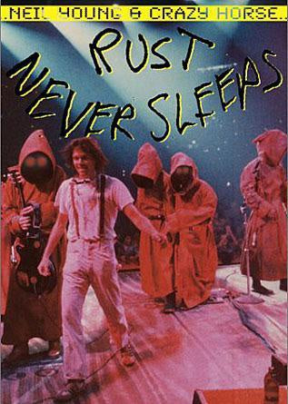 YOUNG NEIL & CRAZY HORSE-RUST NEVER SLEEPS DVD VG