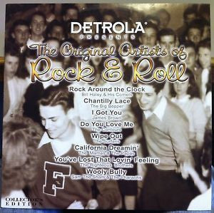 ORIGINAL ARTISTS OF ROCK N ROLL-VARIOUS LP VGPLUS COVER E