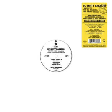 OL' DIRTY BASTARD-RETURN TO THE 36 CHAMBERS: THE DIRTY VERSION (THE INSTRUMENTALS)  2LP+7" *NEW*