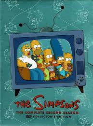 SIMPSONS THE-SEASON TWO 4DVD VG