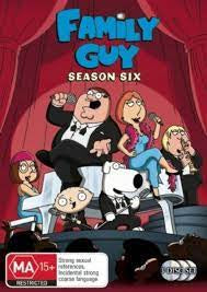 FAMILY GUY SEASON SIX 3DVD VG