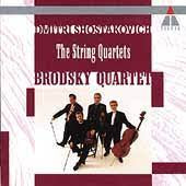 SHOSTAKOVICH-THE STRING QUARTETS BRODSKY QUARTET 6CD NM