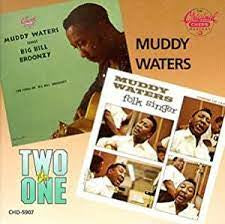 WATERS MUDDY-FOLK SINGER & SINGS BIG BILL BROONZY CD NM