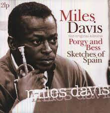 DAVIS MILES-PORGY & BESS + SKETCHES OF SPAIN 2LP EX COVER EX