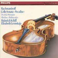 RACHMANINOV-CELLO SONATA VOCALISE CD VG