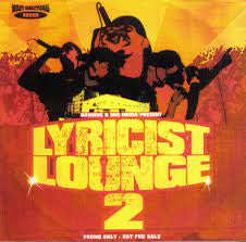 LYRICIST LOUNGE 2-VARIOUS ARTISTS 2LP VG+ COVER VG+