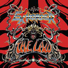 EXHORDER-THE LAW SILVER VINYL LP COVER EX