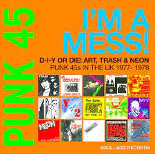 PUNK 45 I'M A MESS-VARIOUS ARTISTS CD *NEW*