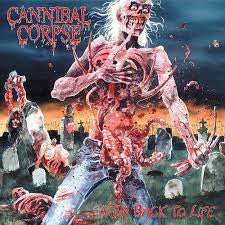 CANNIBAL CORPSE-EATEN BACK TO LIFE-RED SWIRL VINYL LP *NEW*