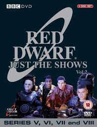 RED DWARF-JUST THE SHOWS VOL 2 4DVD VG