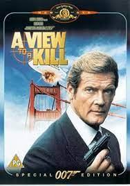 A VIEW TO A KILL REGION TWO DVD NM