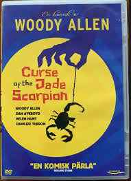 CURSE OF THE JADE SCORPION REGION ONE DVD VG+