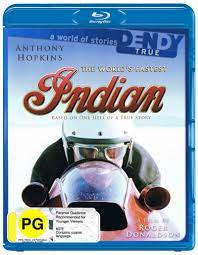 WORLD'S FASTEST INDIAN-BLURAY VG