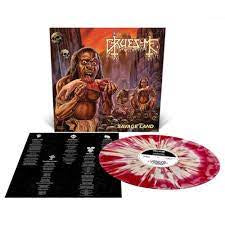 GRUESOME-SAVAGE LAND WHITE/ BLOOD SPLATTER VINYL LP *NEW*