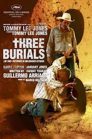 THREE BURIALS OF MELQUIADES ESTRADA-REGION 1 DVD VG+