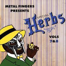 MF DOOM-SPECIAL HERBS VOLUME 7 & 8 BLUE VINYL 2LP *NEW*
