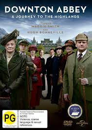 DOWNTON ABBEY-A JOURNEY TO THE HIGHLANDS DVD VG