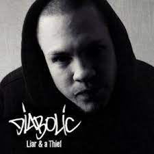 DIABOLIC-LIAR & A THIEF BLACK/ SILVER SWIRL 2LP *NEW*