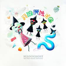 IGLOOGHOST-NEO WAX BLOOM CLEAR/ RED/ YELLOW/ BLUE SPLATTER VINYL 2LP *NEW*