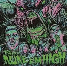 CLASS OF NUKE 'EM HIGH OST-VARIOUS GREEN MARBLE VINYL LP NM COVER VG+