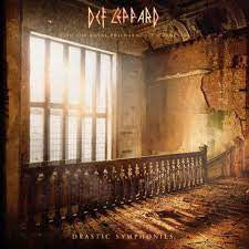 DEF LEPPARD-DRASTIC SYMPHONIES CLEAR VINYL 2LP *NEW*