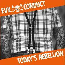 EVIL CONDUCT-TODAY'S REBELLION LP NM COVER VG
