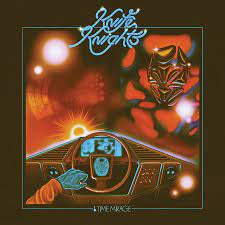 KNIFE KNIGHTS-1 TIME MIRAGE BLUE/ WHITE SPLATTER VINYL LP NM COVER EX