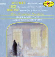 SCHUBERT-LIST-MARTINU CD VG