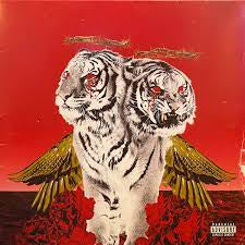 POLYPHIA-NEW LEVELS NEW DEVILS RED/ BLACK/ WHITE SPLATTER VINYL LP VG+ COVER VG+