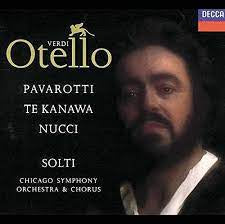 VERDI-OTELLO- PAVAROTTI TE KANAWA 2CD VG