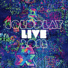 COLDPLAY- 2012 LIVE CD/DVD SET VG+