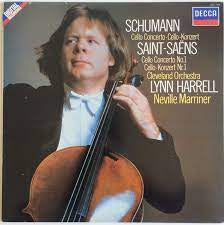 SCHUMANN/SAINT-SAENS CELLO CONCERTI- HARRELL CD VG