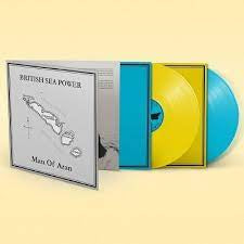 BRITISH SEA POWER-MAN OF ARAN BLUE/ YELLOW VINYL 2LP *NEW*