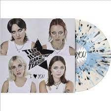 TEEN JESUS & THE JEAN TEASERS-I LOVE YOU CLEAR/ BLACK/ BLUE SPLATTER VINYL LP *NEW*.