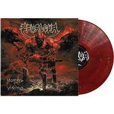 CAVALERA-MORBID VISIONS RED MARBLE VINYL LP *NEW*